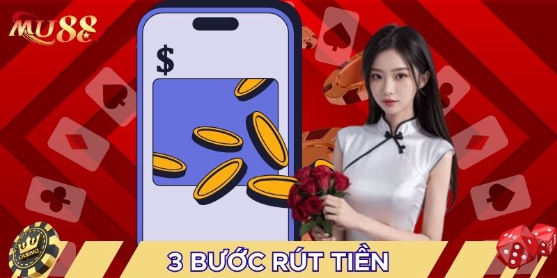 3 bước rút tiền