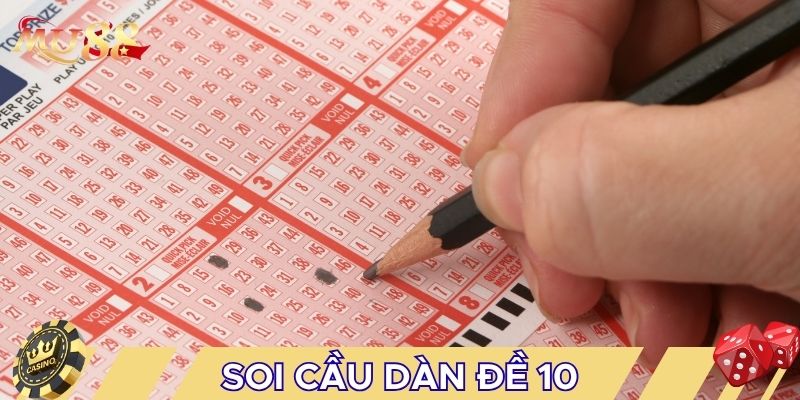 Soi cầu dàn đề 10